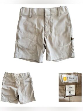 Dennis Khaki Uniform Shorts